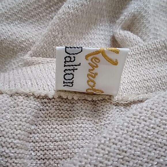 Vintage James Kenrob By Dalton Knit Tow Pc Skirt and Blouse Size M - Picture 11 of 13